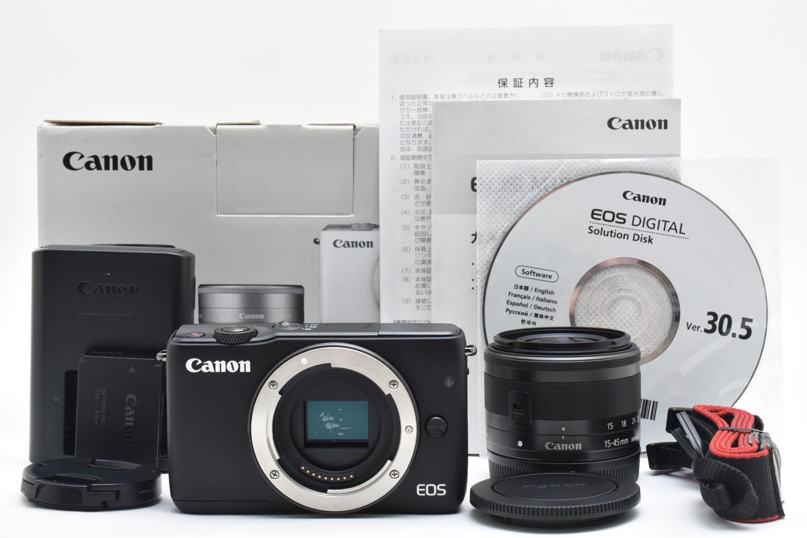 CANON EOS M10 キャノン EF-M 15-45mm 1 3.5-6.3 IS STM デジタル ミラーレス 一眼 カメラ ボディ レンズ A0487
