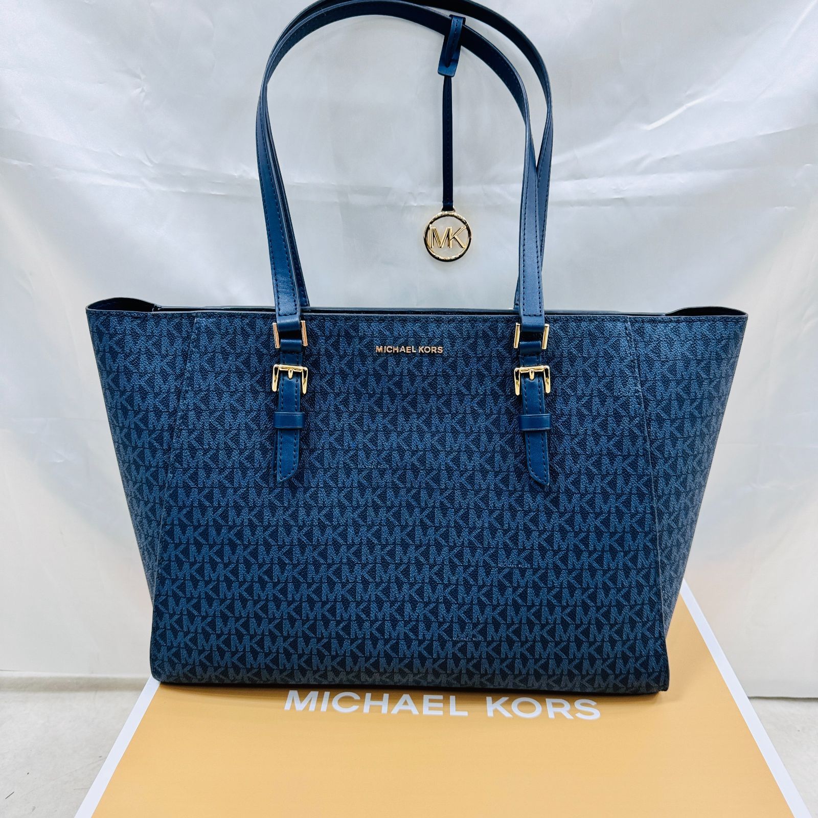 MICHAEL KORS ネイビー トートバッグ 【公式通販】
