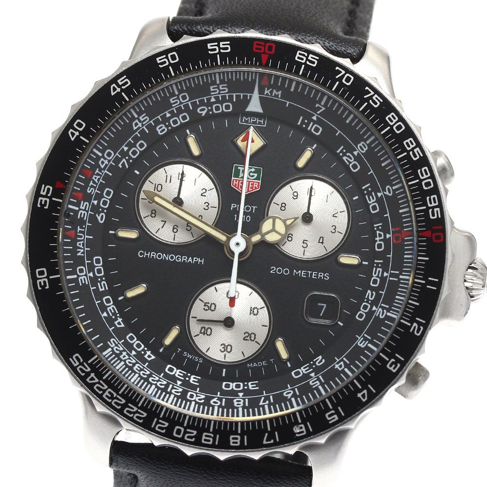 タグホイヤー TAG HEUER 530.306K パイロット クロノグラフ