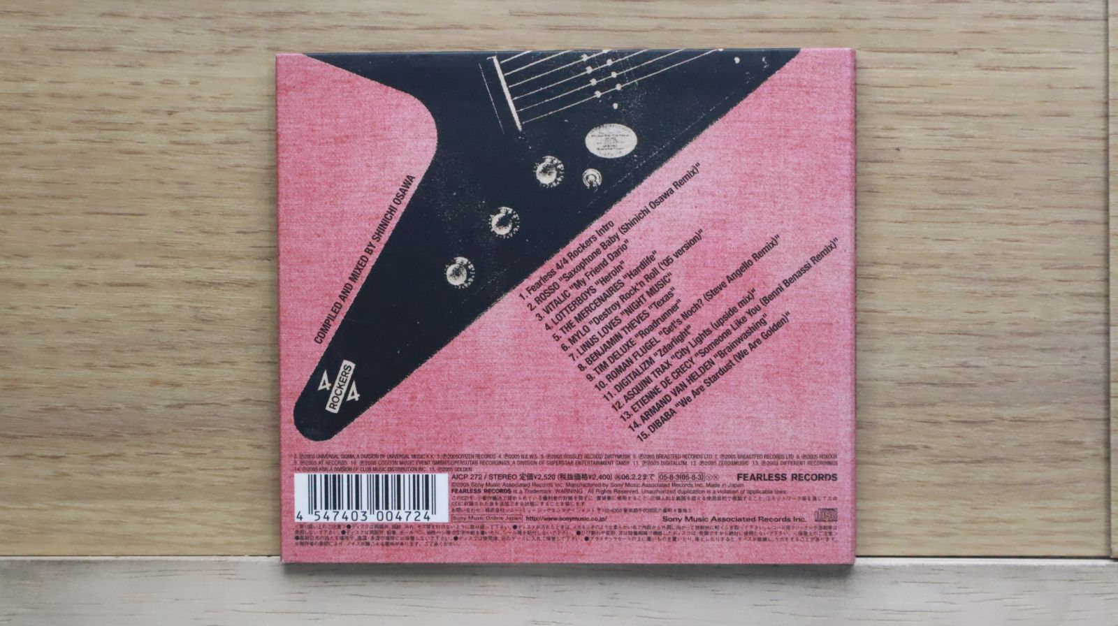 国内盤CD☆オムニバス/Various Artists□ FEARLESS 4/4 ROCKERS