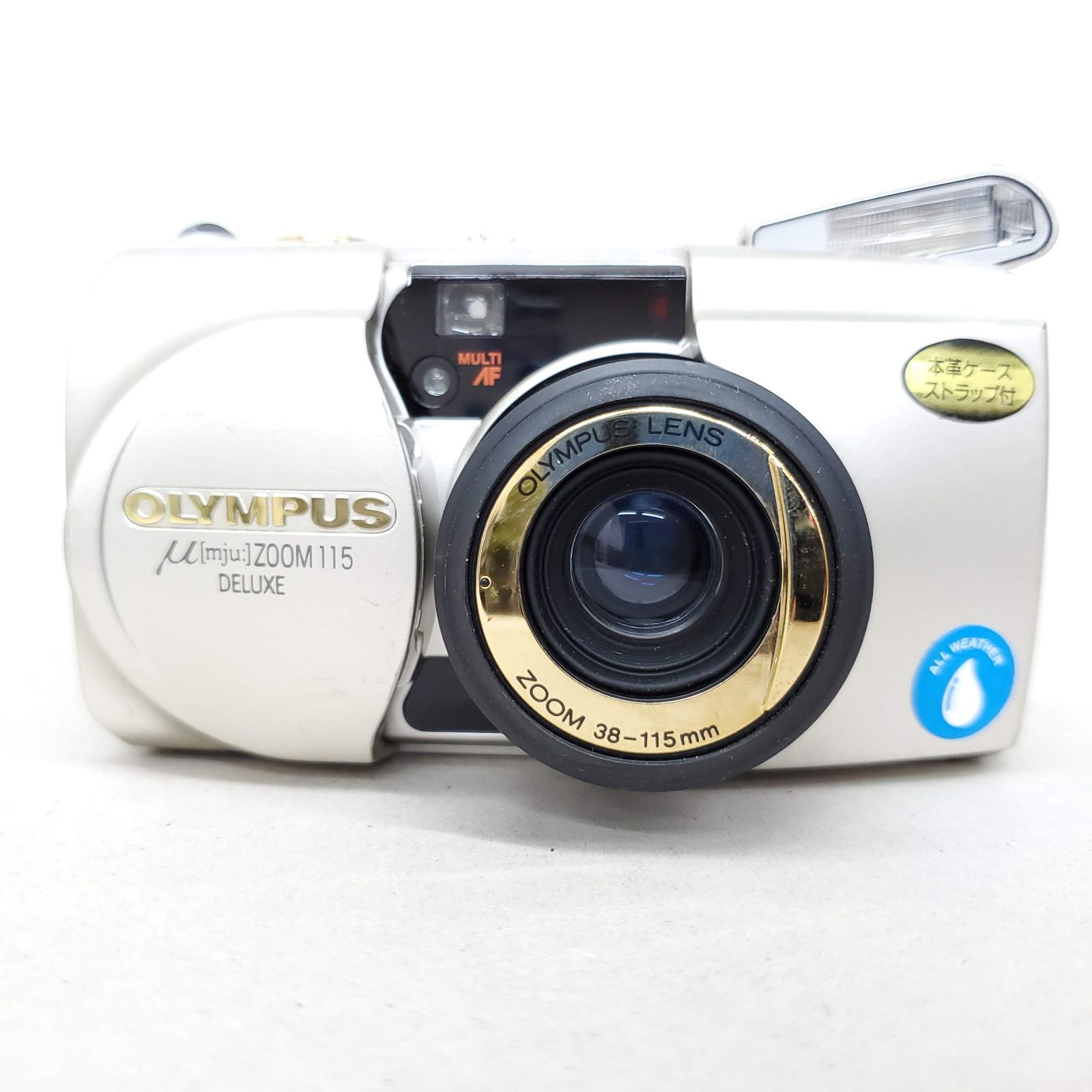 動作 済 Olympus μ mju ZOOM 115 DELUXE F1021-15e