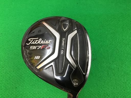 タイトリスト 917 F2 18° フェアウェイウッド FW Diamana BF50 フレックスS メンズ 男性用 右利き 右用 Cランク ゴルフクラブ