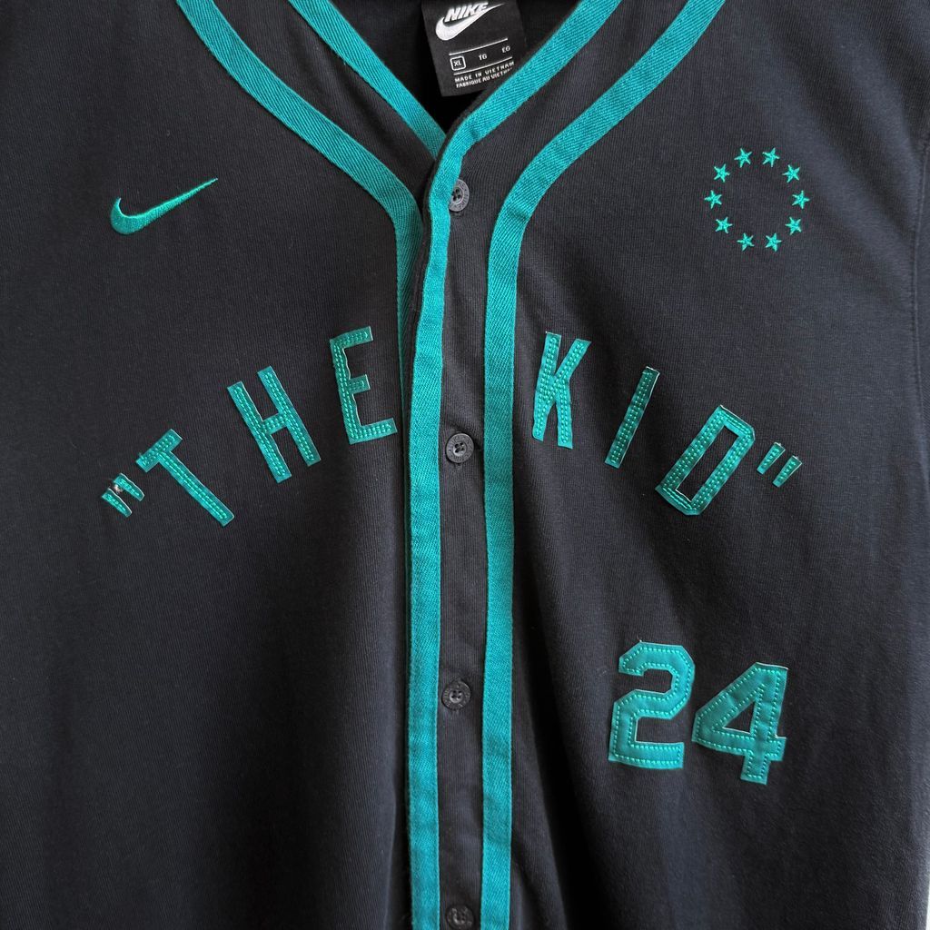 NIKE ナイキ　バスケ ゲームシャツ　シューティングシャツ　刺繍　XL NIKE / ナイキ】00s バスケ ゲームシャツ シューティングシャツ 刺繍