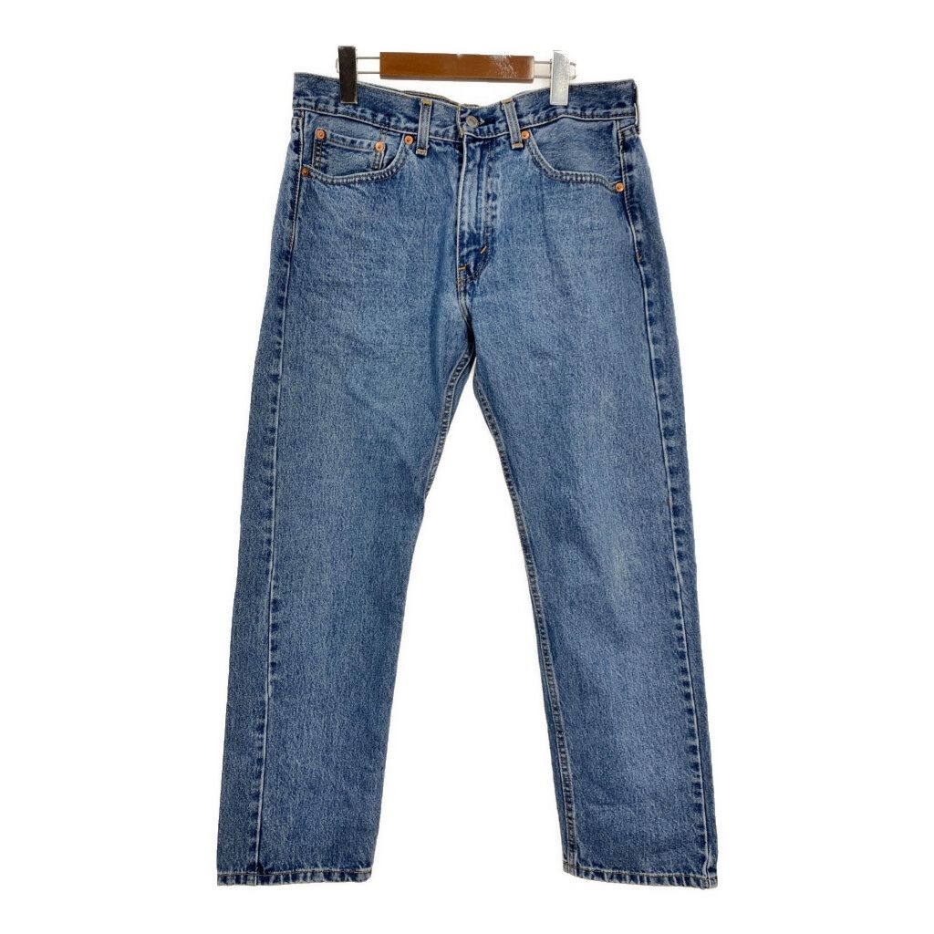 Levi's リーバイス 505 デニムパンツ ブルー (メンズ W33 L30) 中古 古着 T2357
