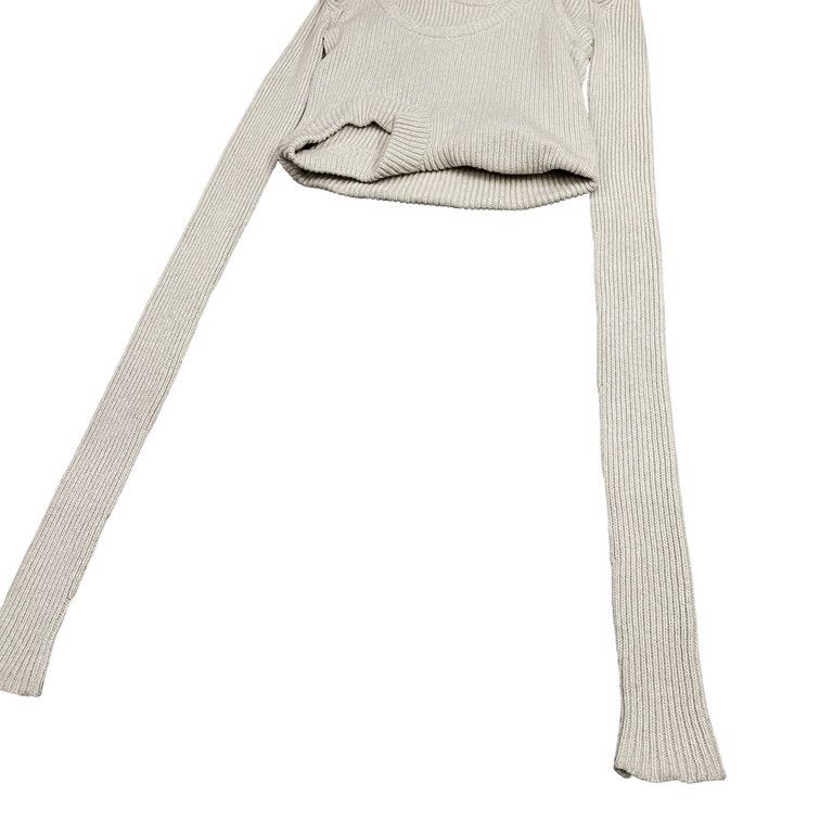 Rick Owens 21AW GETHSEMANE BANANA LS アシンメトリーショルダー