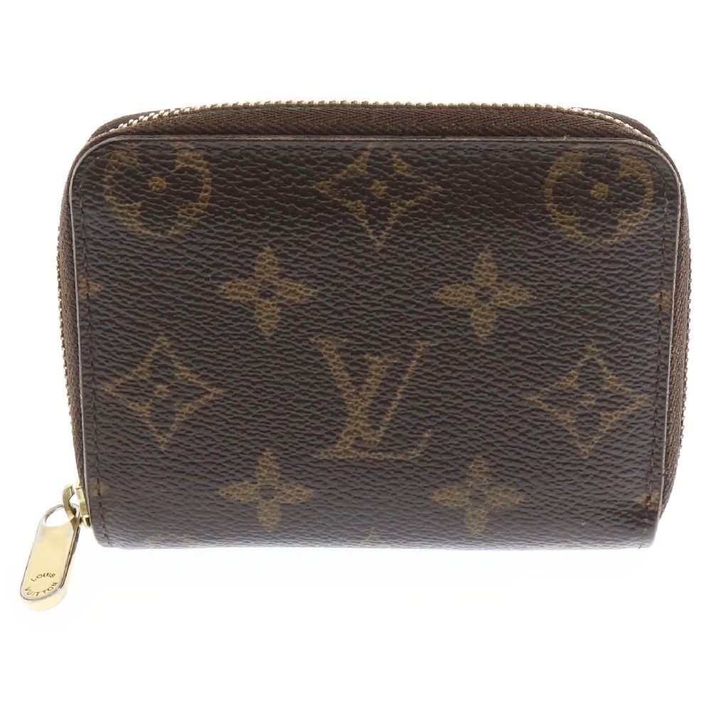 LOUIS VUITTON ルイヴィトン モノグラム ジッピーコインパース コンパクトウォレット 財布 ブラウン M60067