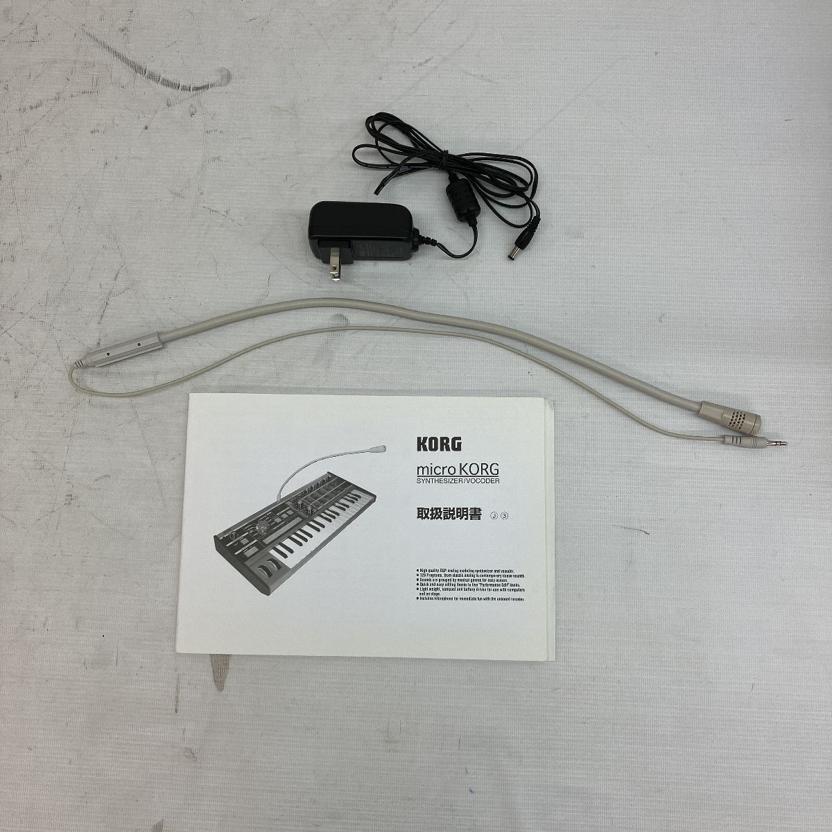 KORG micro KORG SYNTHESIZER/VOCODER シンセサイザー ミニ鍵盤