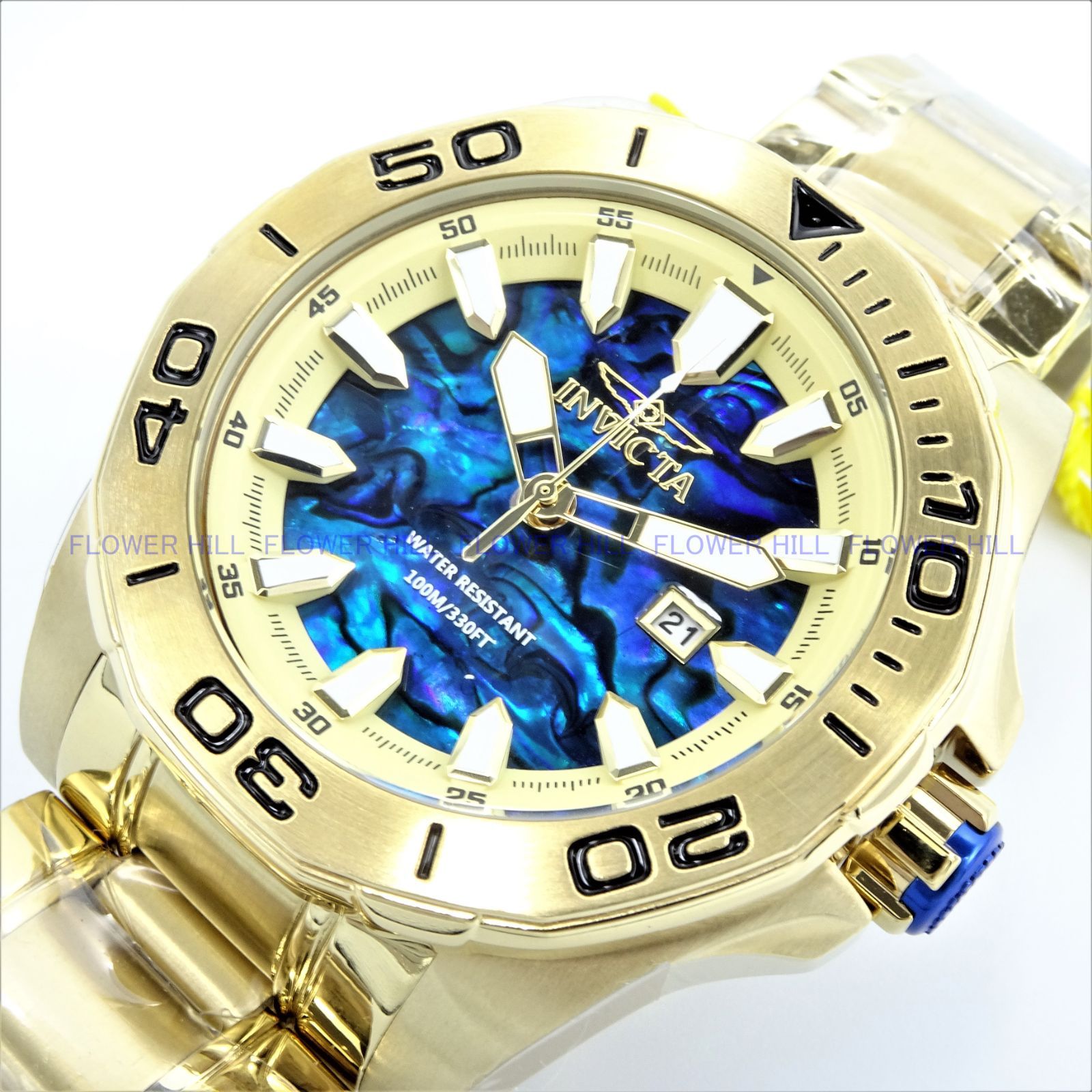 INVICTA 腕時計 36280 PRO DIVER クォーツ シェル文字盤-