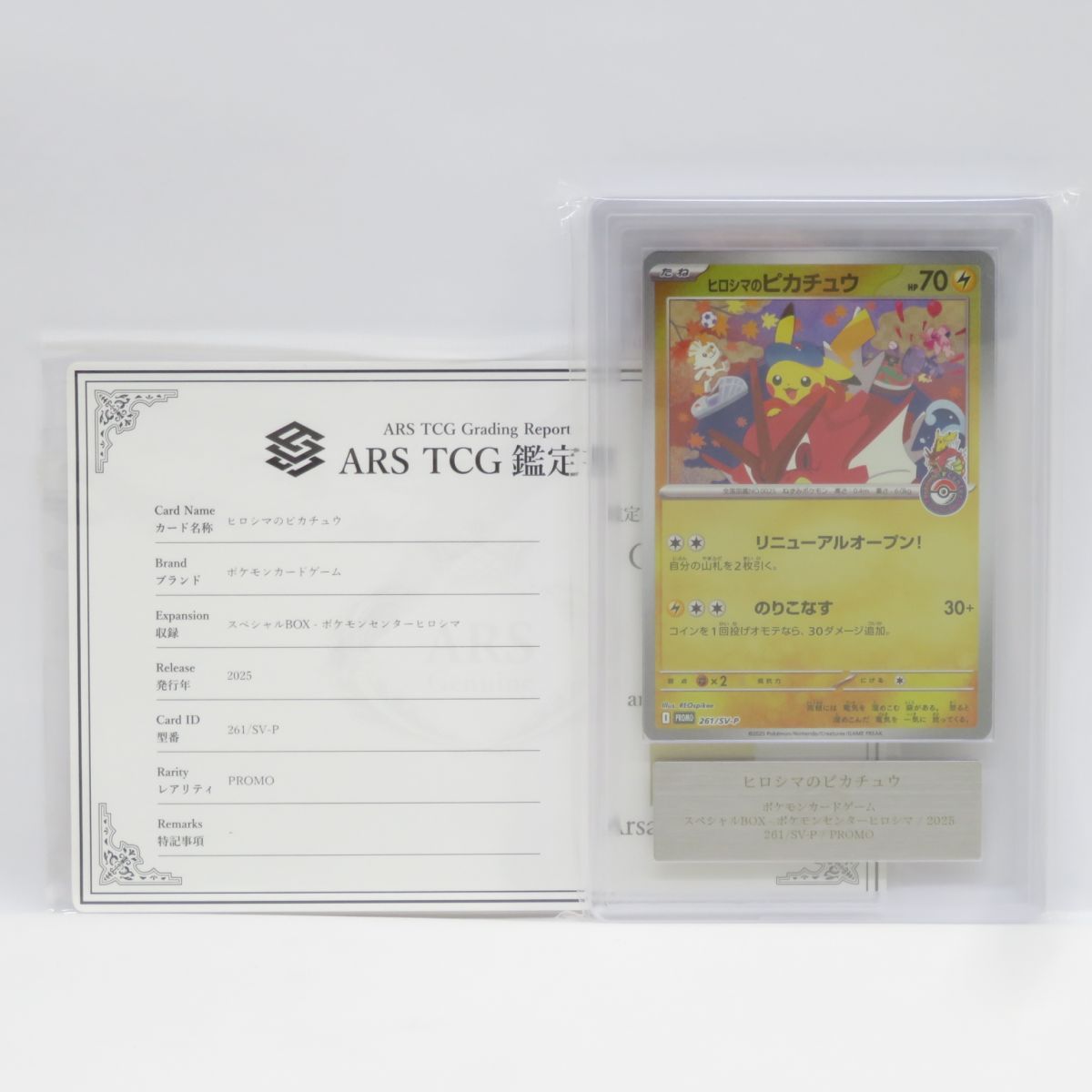 ARS10 ヒロシマのピカチュウ ぬいぐるみ ピカチュウとポケモンのぼり ポケモンセンター