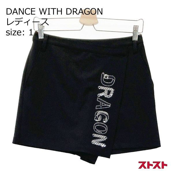 DANCE WITH DRAGON ダンスウィズドラゴン キュロットスカート ブラック系 1 [240101125519]# - メルカリ