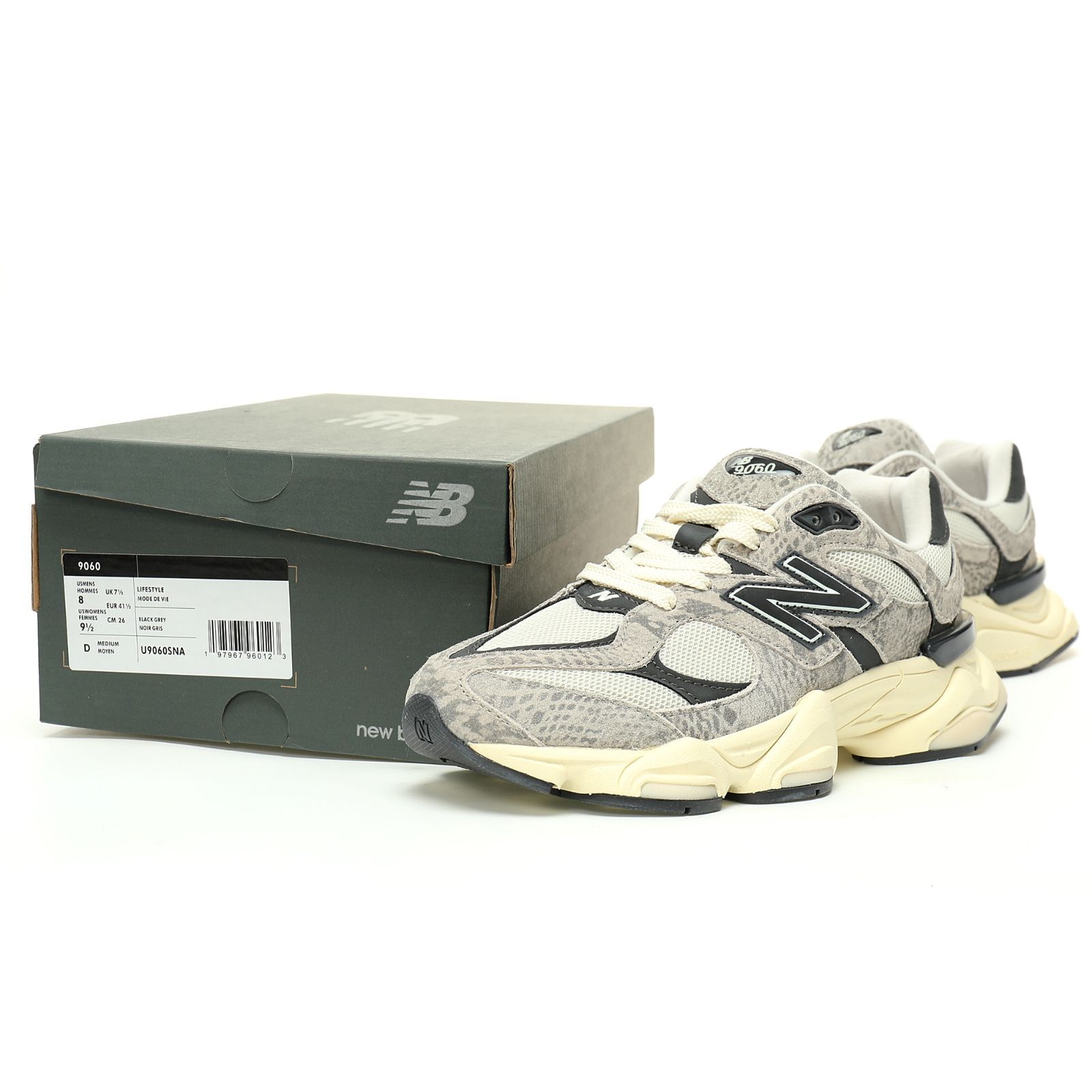 ニューバランス　U9060SNA NEW BALANCE U9060SNA GREY SNAKE ニューバランス スニーカー