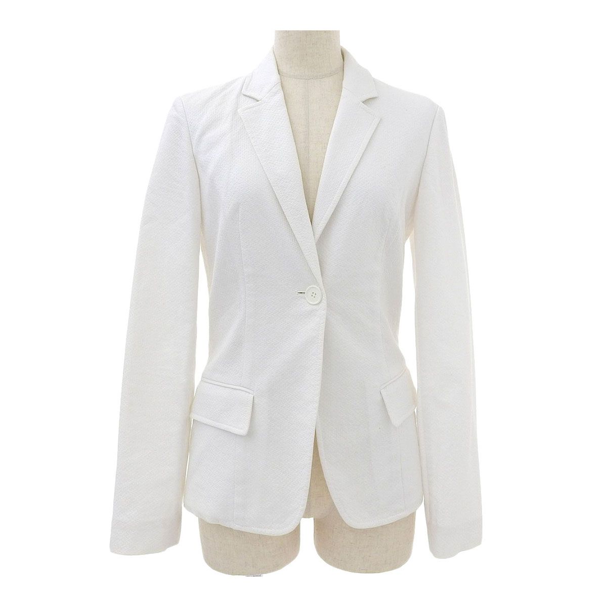 ジルサンダー テーラードジャケット レディース ホワイト JIL SANDER アパレル 小物