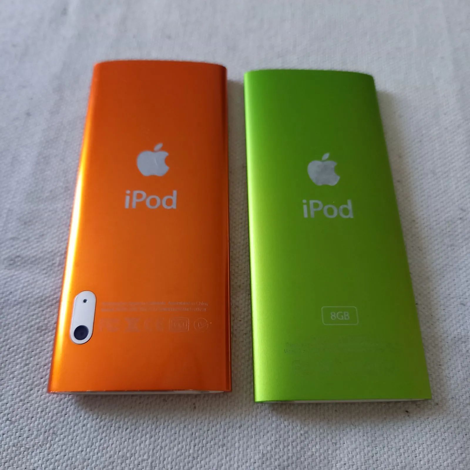 Apple】iPod nano 8GB 第5世代 第4世代 グリーン オレンジ - メルカリ