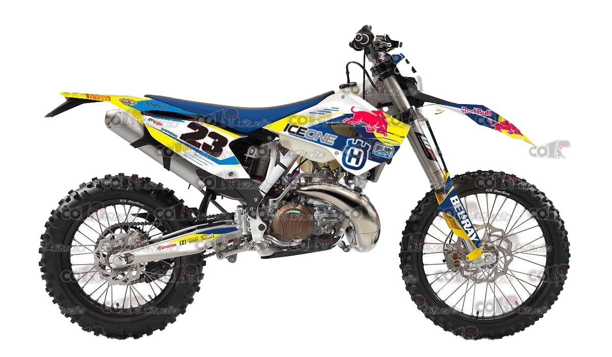 2014 ハスクバーナ HUSQVARNA TC FC 適合品 オリジナル デカール ステッカー デザイン決定後30日以内に発送 A