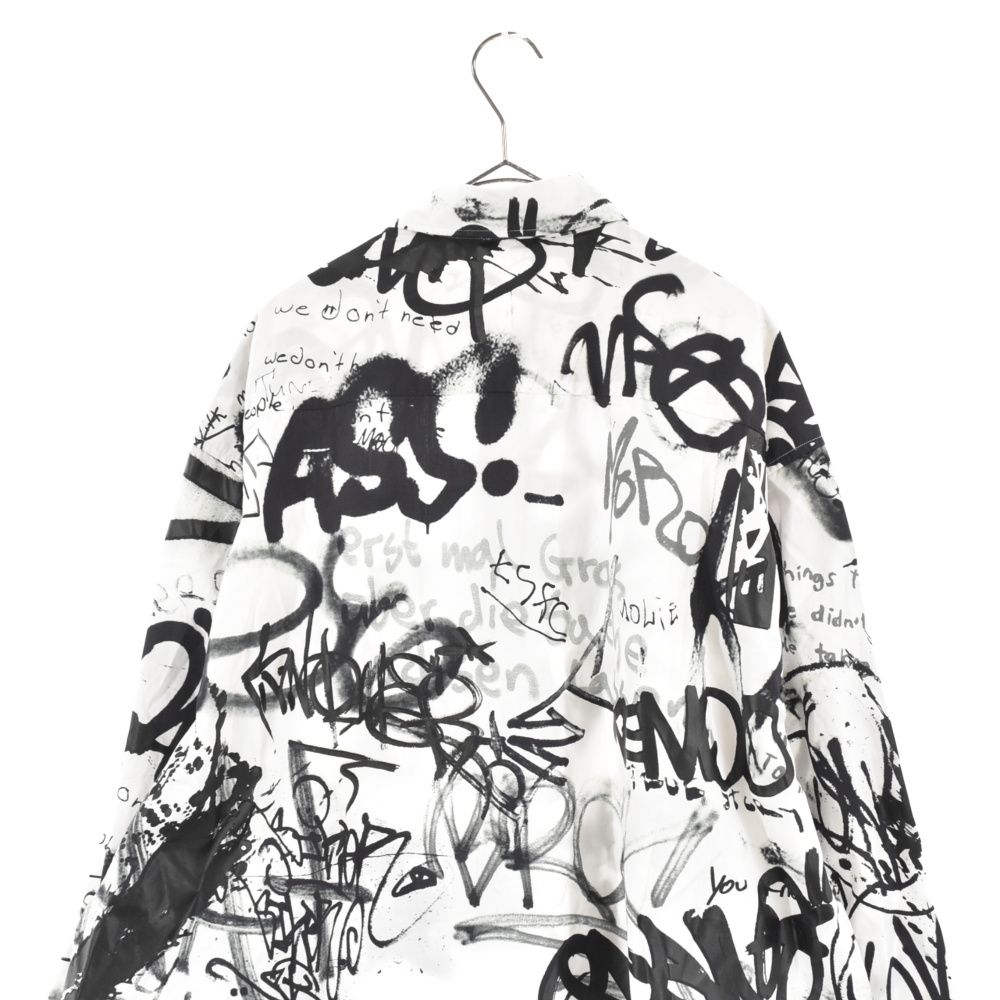 Graffiti Denim Shirt VETEMENTS | Blondie Shop
