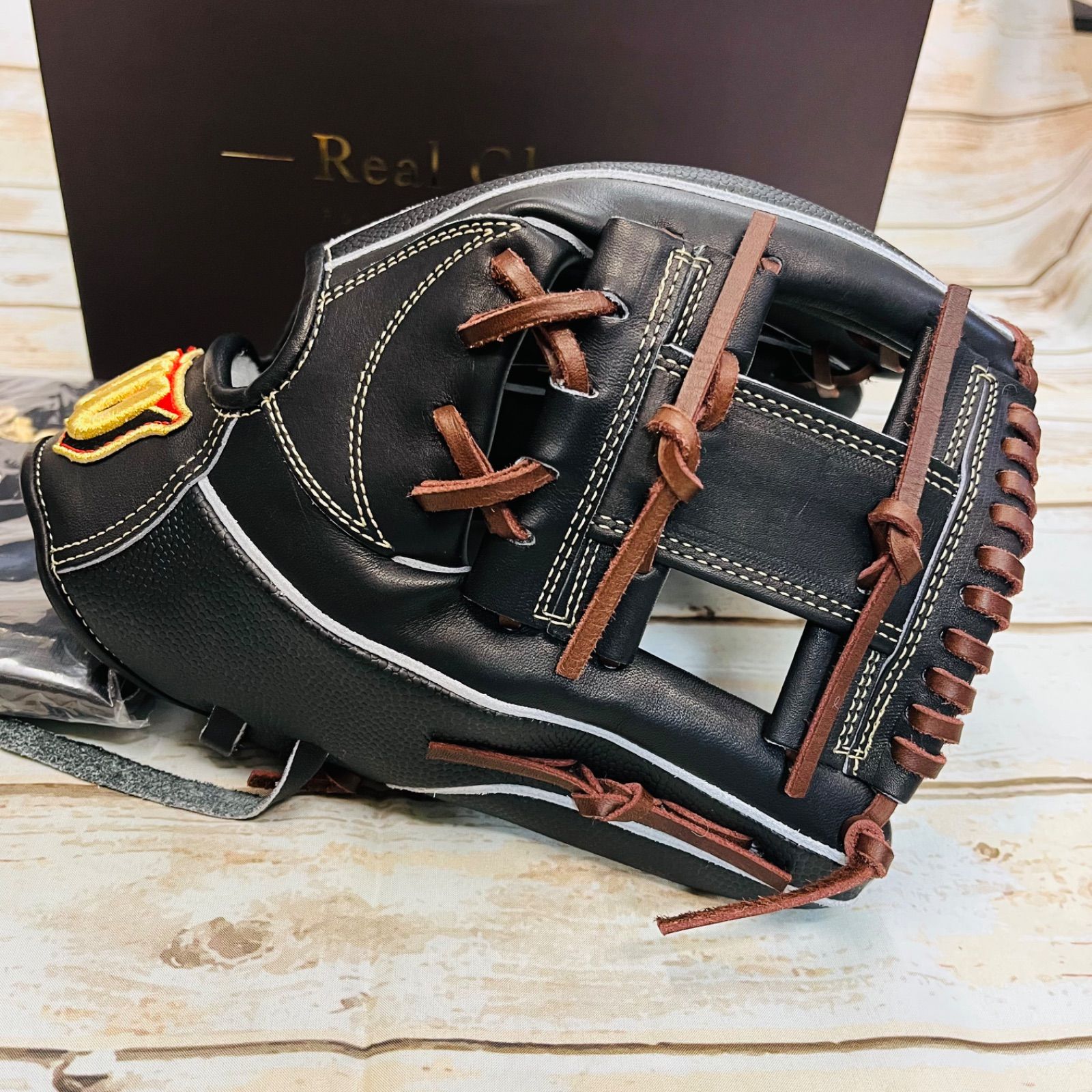 ウイルソン 硬式グラブ 内野手用87型 右投 黒 新品 - メルカリ