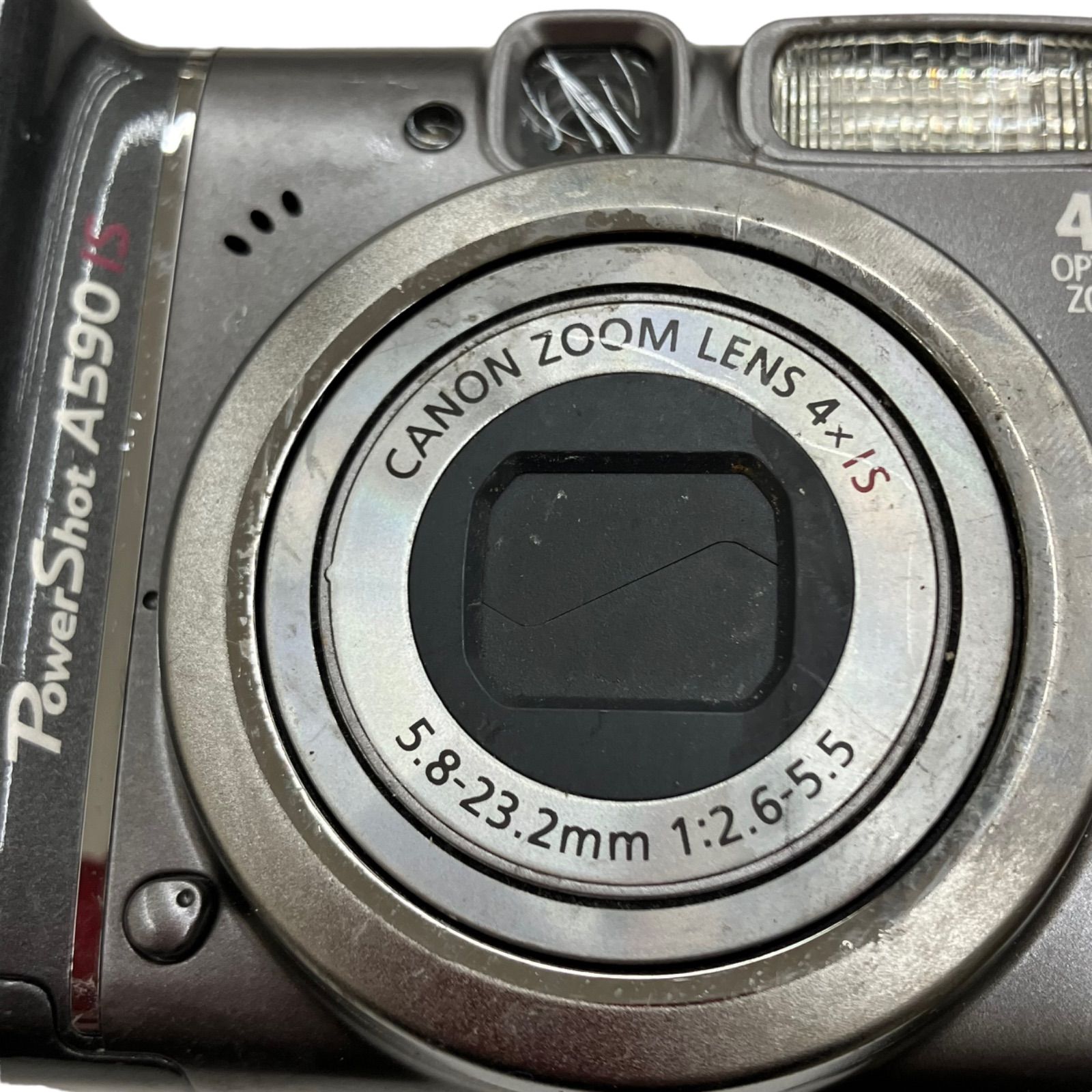 【動作確認済み】CANON POWERSHOT A590 IS PC1263 Canon PowerShot A590 IS デジカメ 動作確認済み