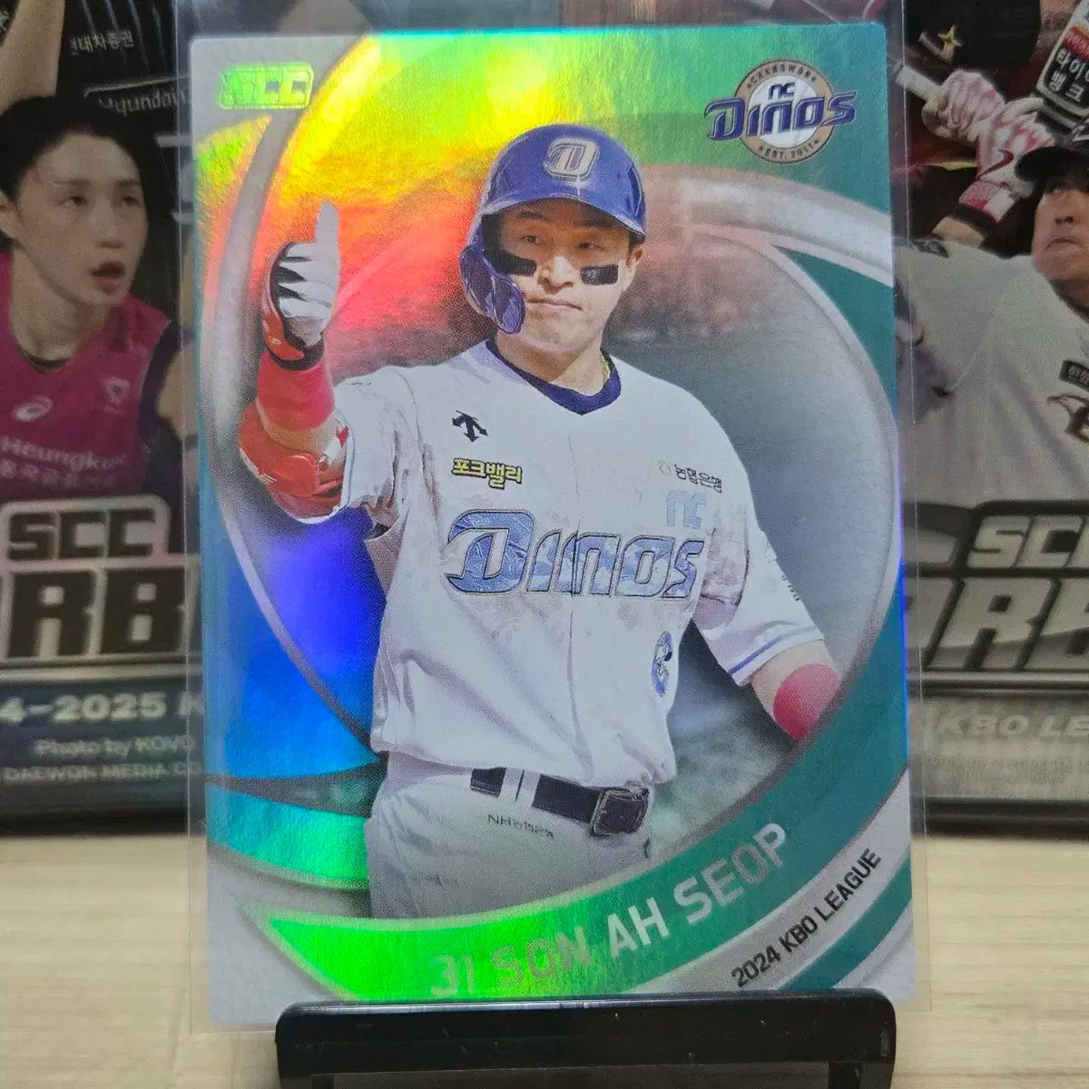 2024 scc kbo オフィシャル NC ソン・アソップ ミントホロ 販売