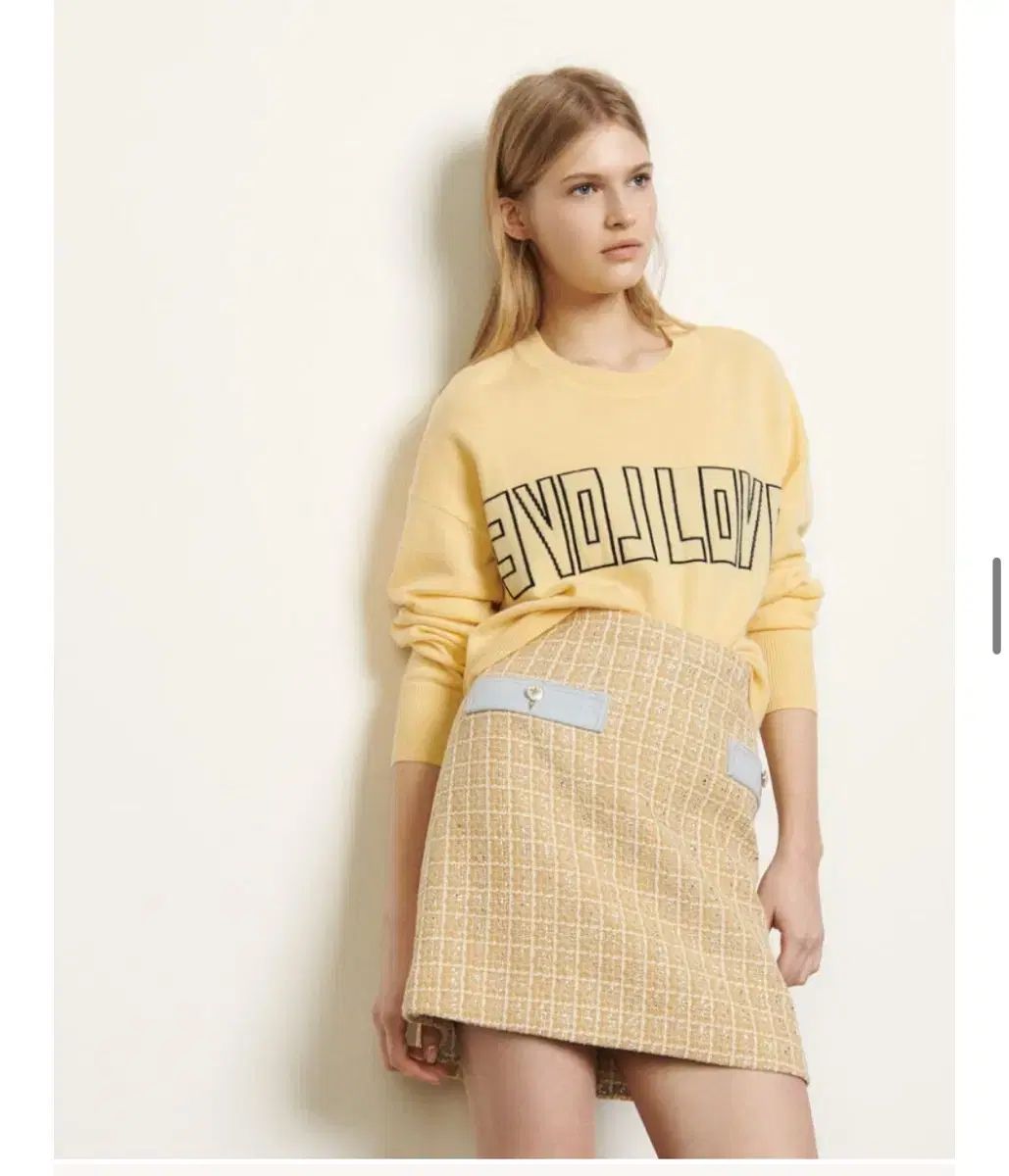 LIZLISA フロントカシュクールスカート リズリサ ブルー 水色 フロント