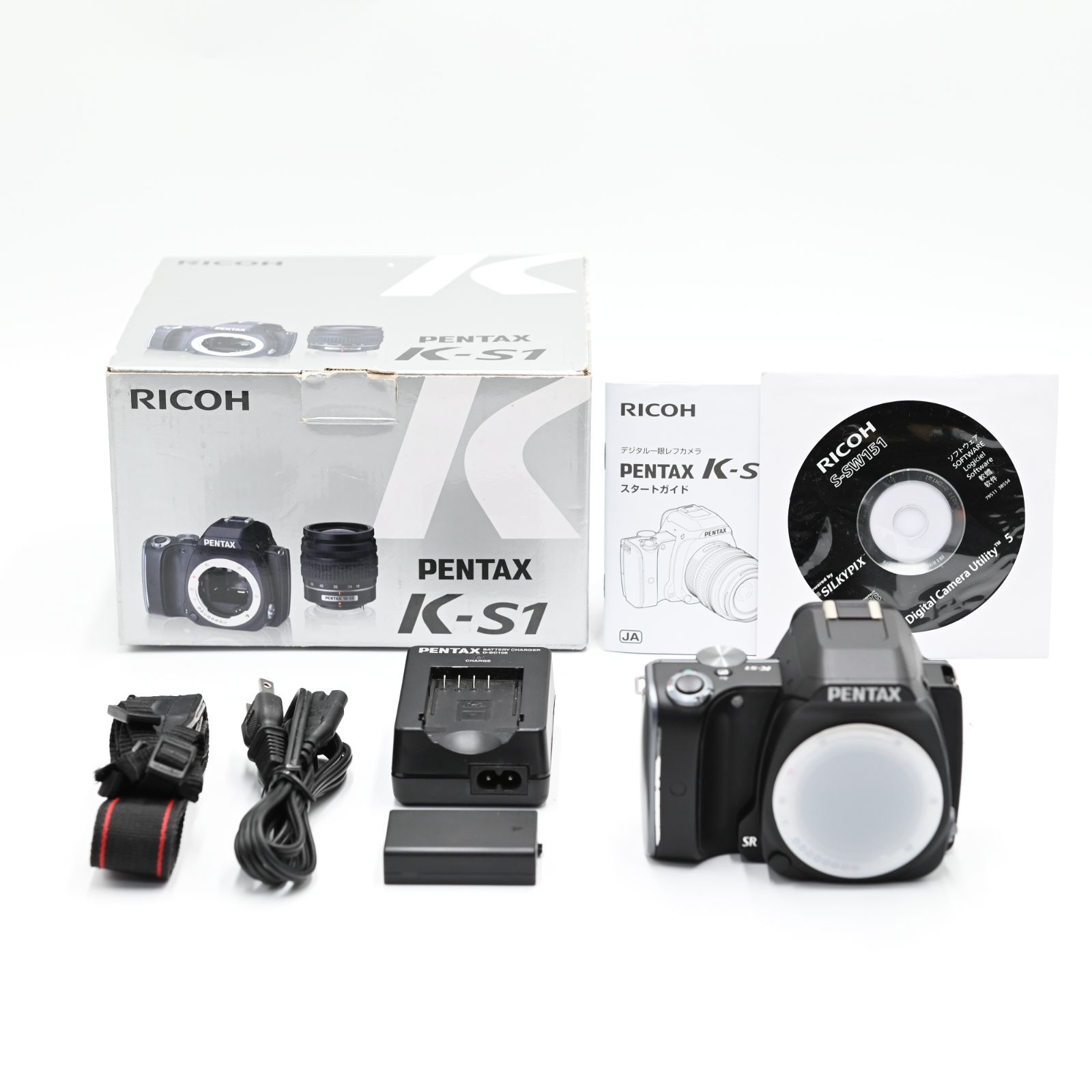 新品級】RICOH デジタル一眼レフ PENTAX K-S1 ボディ ブラック K-S1