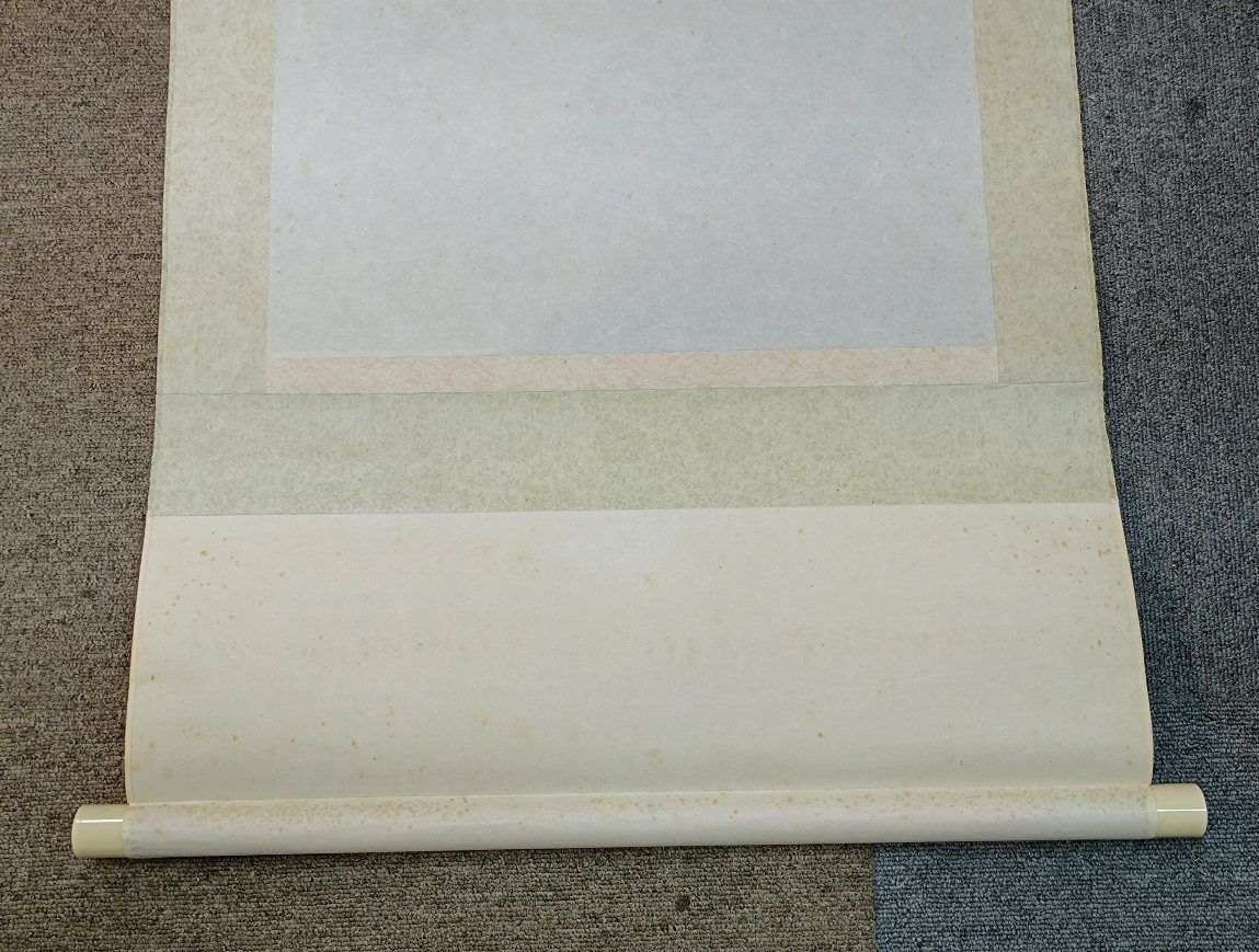 【真作】水墨山水　掛軸　清堂　山本華秋画　真筆証明書付　共箱 水墨山水 掛軸 清堂 山本華秋画 真筆証明書付 共箱 - メルカリ