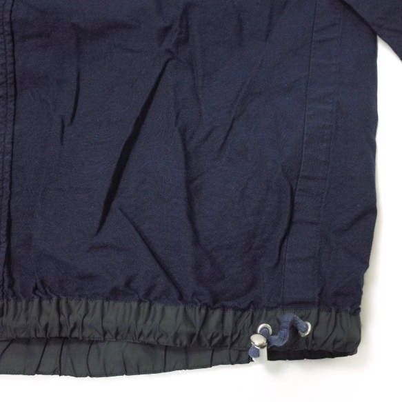 sacai サカイ 日本製 裾切り替え ドローコード オックスフォード