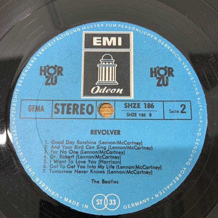 △01)【同梱不可】ビートルズ/リボルバー/The Beatles/Revolver