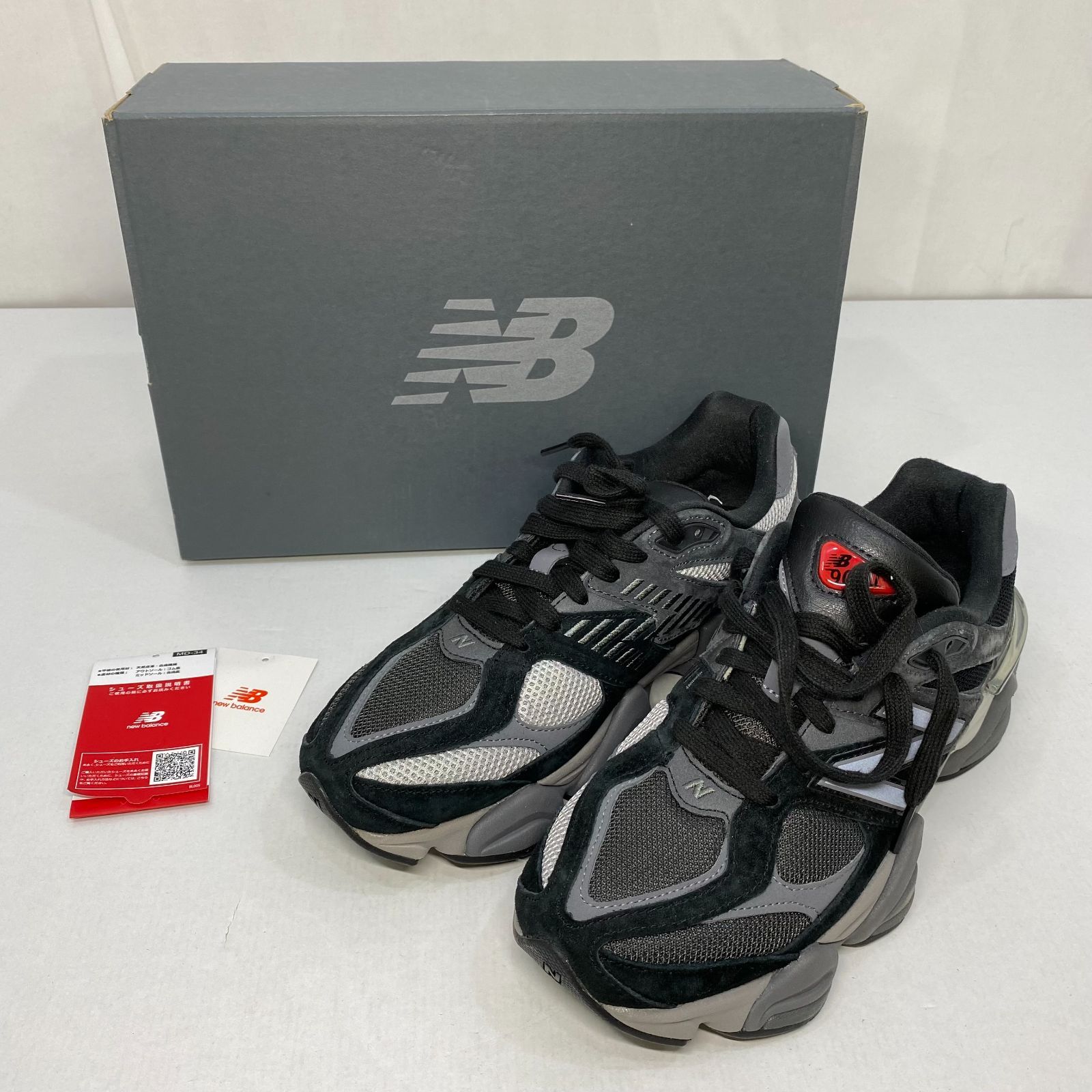 New Balance 90/60 BLK 26cm ブラック - メルカリ