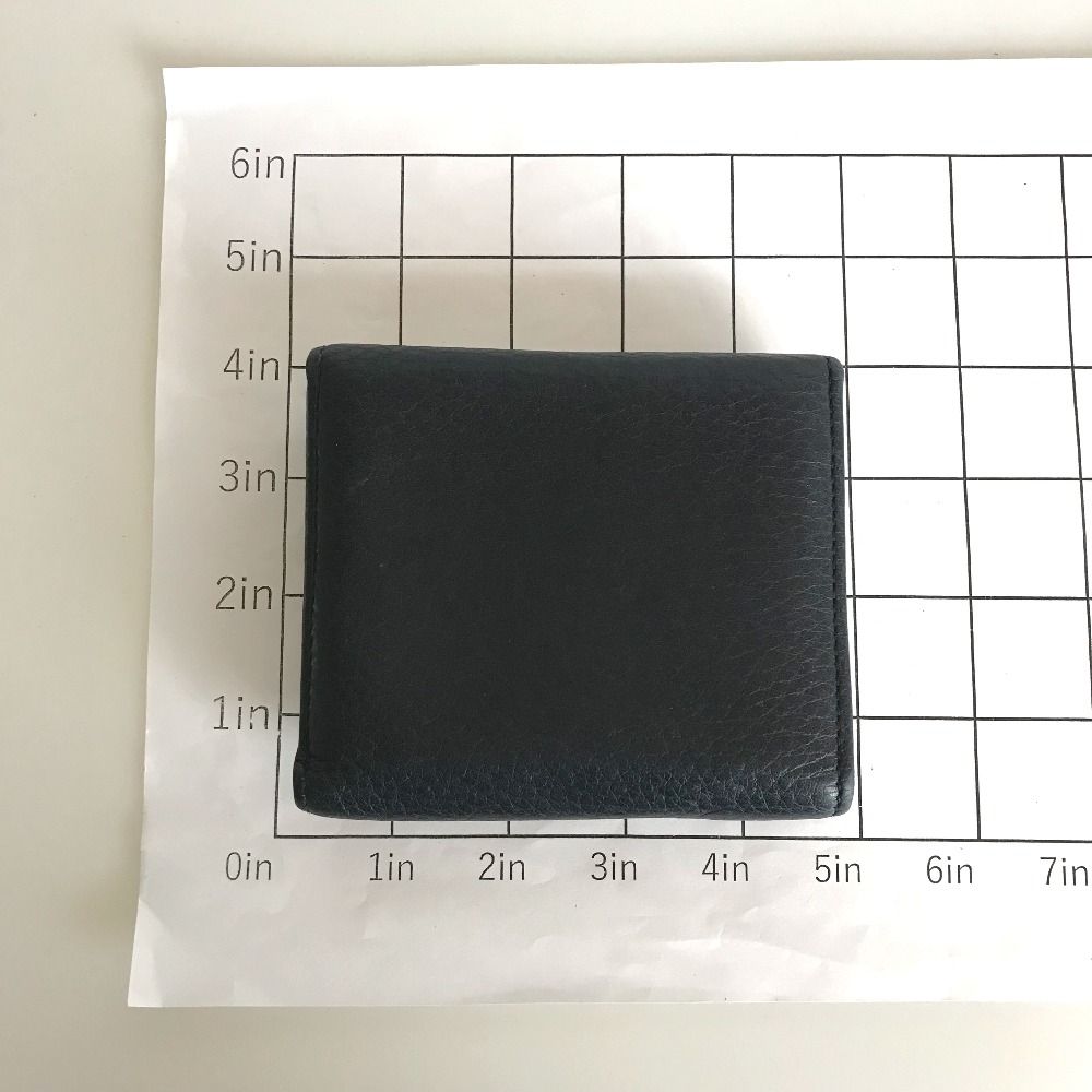 【極美品】GUCCI GGソーホー　コンパクトウォレット　黒 GUCCI グッチ ソーホー コンパクトウォレット 二つ折り財布