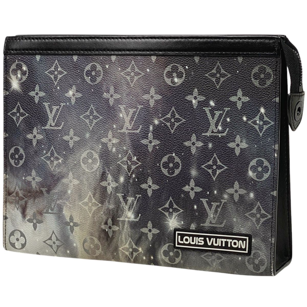 ルイ ヴィトン Louis Vuitton ポシェット ヴォワヤージュ MM モノグラムギャラクシー セカンドバッグ モノグラム ノワール ブラック M44448 メンズ