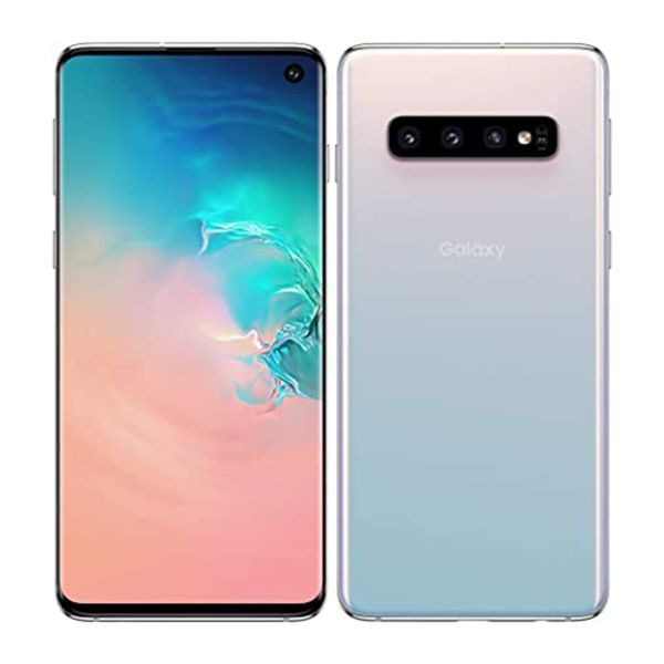 【中古】 SCV41 Galaxy S10 プリズムホワイト SIMフリー 本体 au スマホ ギャラクシー【送料無料】 scv41w6mtm