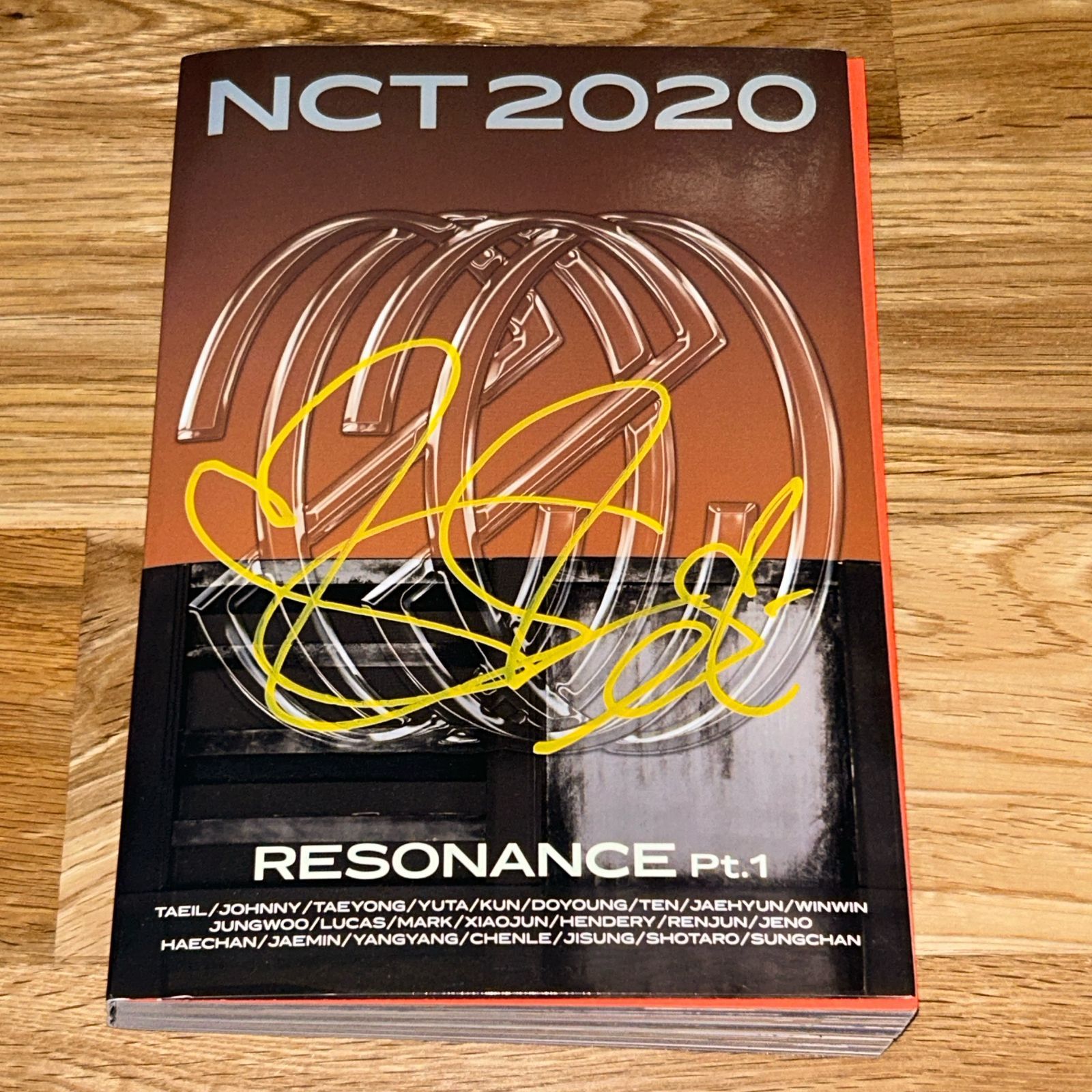 NCT127 テヨン 直筆サイン「Resonance Pt.1」 NCT127 テ 直筆サイン「Resonance Pt.1」The Future ver.CD