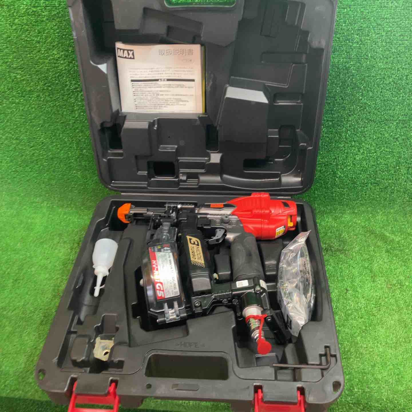 マックス MAX 高圧エアネジ打ち機 HV-R41G5-G 川越店