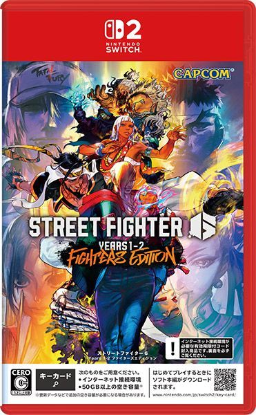 ストリートファイター6 switch2 新品】Nintendo Switch2 Street Fighter 6 Years 1‐2