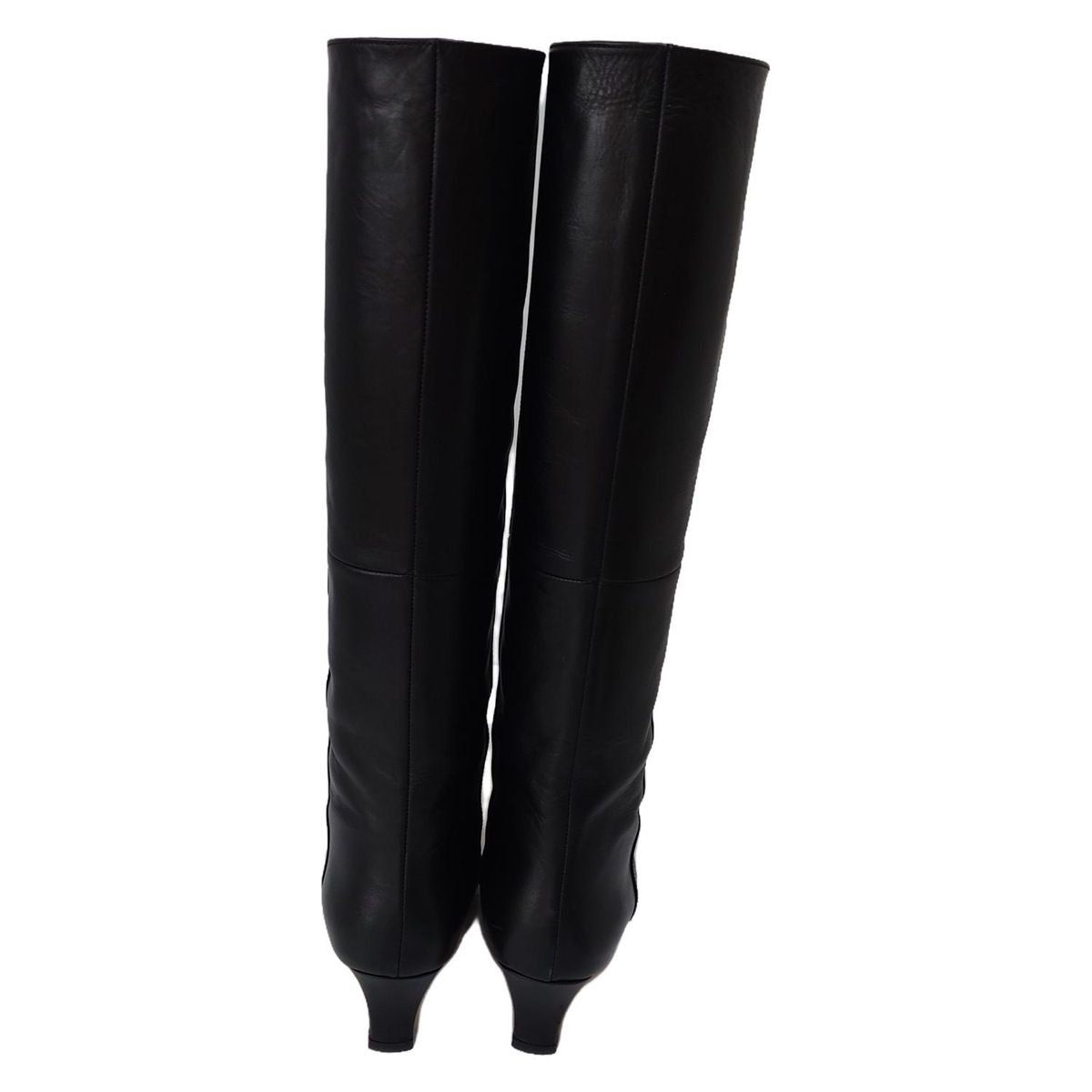 CHEMBUR チェンバー　ロングブーツ　新品　36 黒 CHEMBUR ロングブーツ 36 ブラック 黒 チェンバー