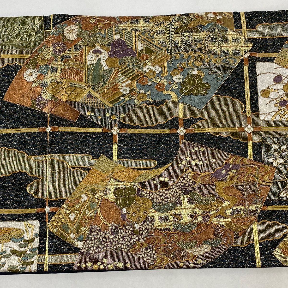 刺繍 金銀糸