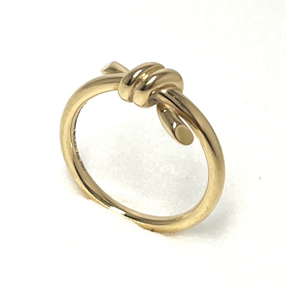 Tiffany&Co. ティファニー ノット リング 750PG 6.5号 ブランド 