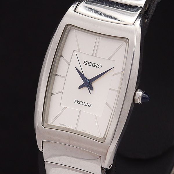 80s 未使用 高級 SEIKO エクセリーヌ QZ 電池交換済 日本製 腕時計 未使用 80s 高級 SEIKO エクセリーヌ QZ 電池交換済 日本製 腕時計