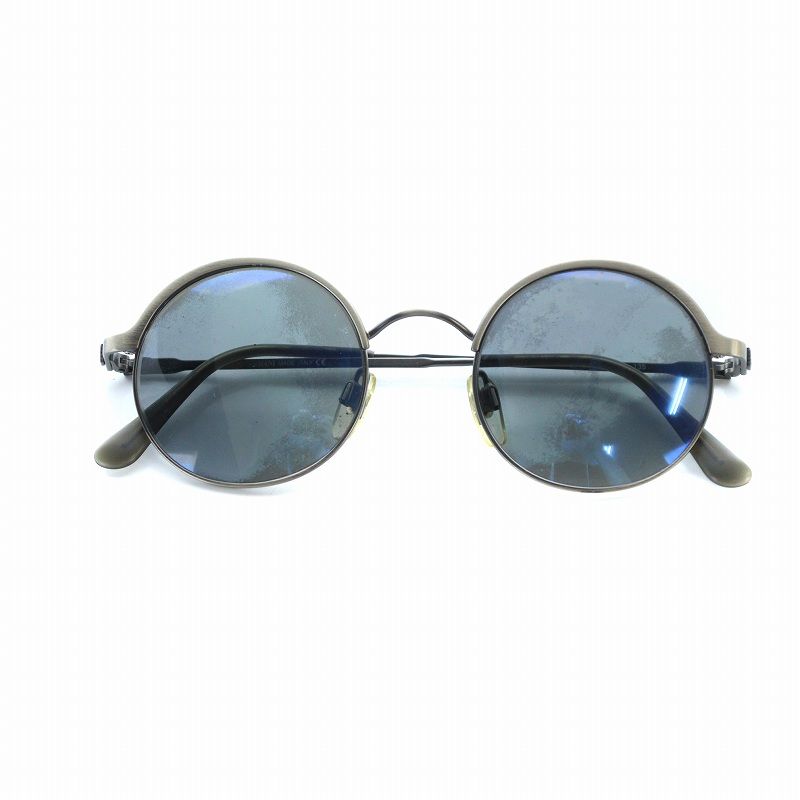 希少 ジョルジオアルマーニ ハーフリム メタルフレーム サングラス エンポリオアルマーニ EMPORIO ARMANI サングラス 眼鏡 めがね