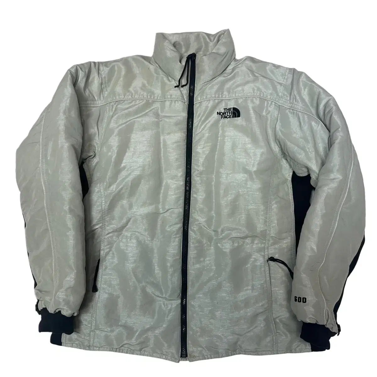 THE NORTH FACE 600 カーキ ショートダウン XL