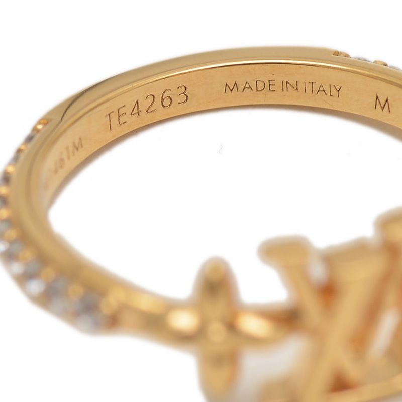 ✨正規品＆極美品‼️✨ ルイヴィトン ＬＶアイコニック リング ゴールド ✨正規品＆極美品‼️✨ ルイヴィトン LVアイコニック リング