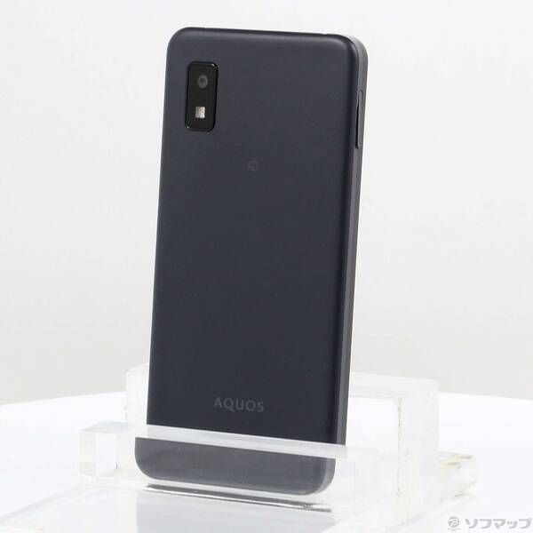 中古品〕 AQUOS wish3 64GB ブラック SHM25 楽天 SIMフリー【371