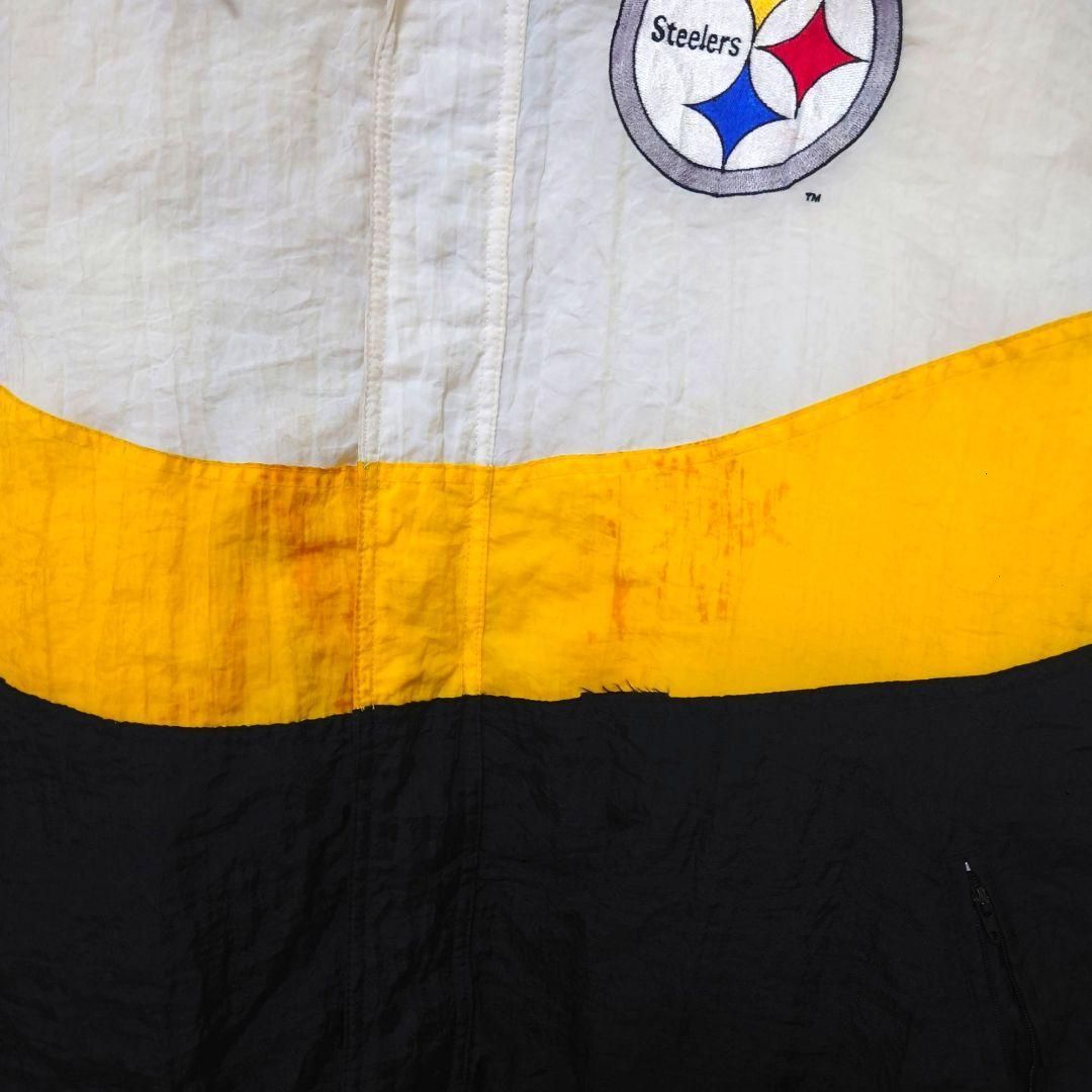 APEX ONE】NFL Steelers チームロゴ刺繍ブルゾンA-3098 - メルカリ