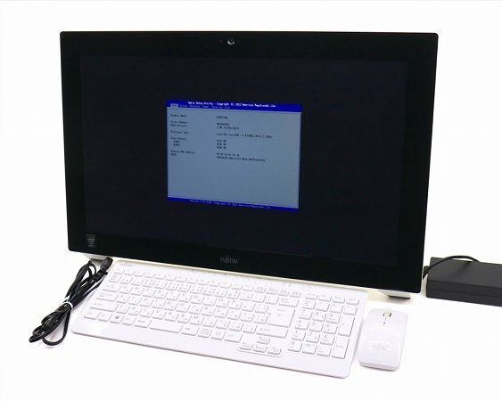 富士通 ESPRIMO WH77/M Core i7-4702MQ 2.20GHz 8GB 2TB タッチパネル対応21.5インチIPS液晶フルHD 1920x1080ドット OSなし 中古