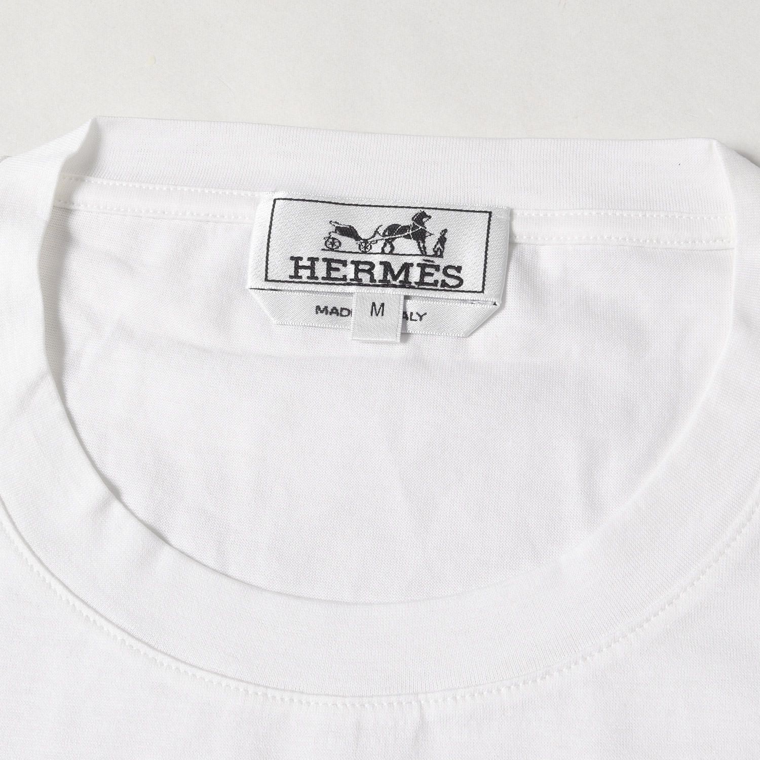 ショップレビュー ランキング Tシャツ エルメス 新品同様】HERMES サイズ:M クルーネック / トップス