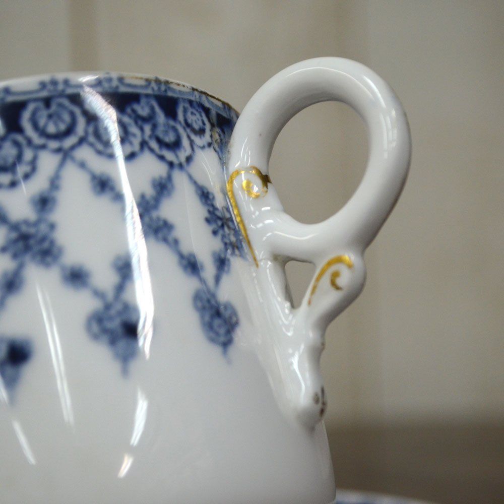 英国アンティークカップトリオ トリオ | イギリスアンティーク家具Caurses au Antiques