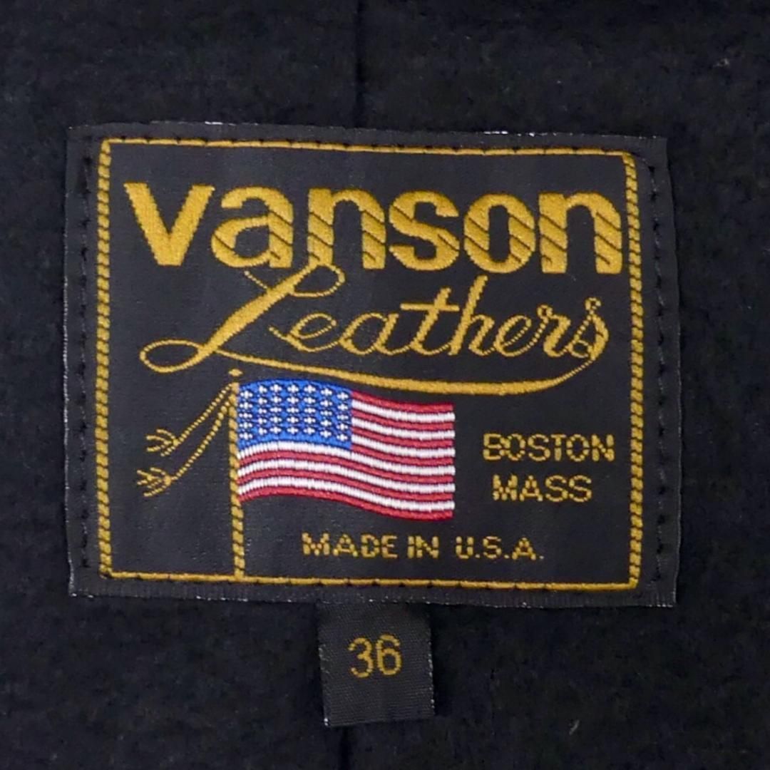 USA製 VANSON バンソン S ライダース シングル 36 HH9668 - メルカリ