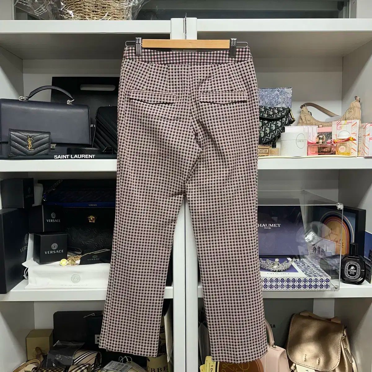 The HANDSOME SJSJ チェック柄 コットン パンツ DECORATOM_COM_BR