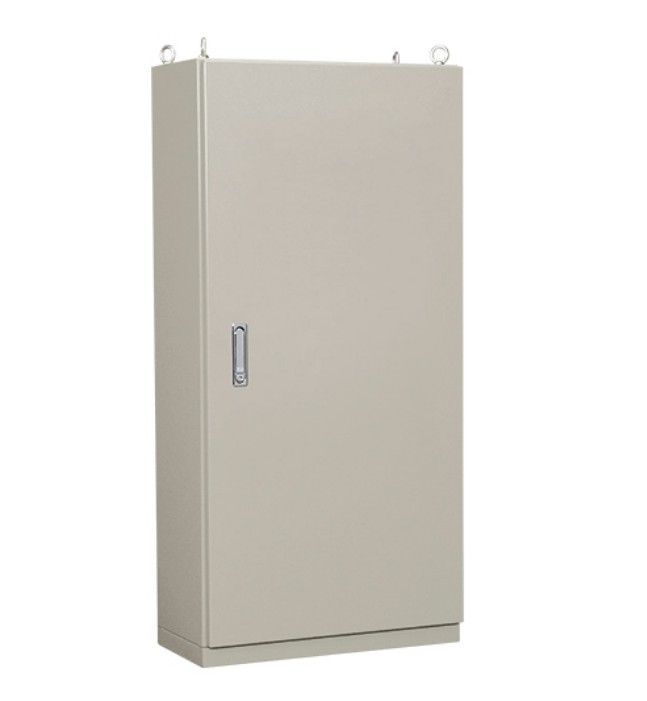 S14-89-2C：盤用キャビネット(露出形)(鉄製基板)(両扉)(外径：横800×縦900×深さ140)(基板：横720×縦820) S14-89-2 | 穴加工対応B・S 盤用キャビネット・露出形 深さ140mm