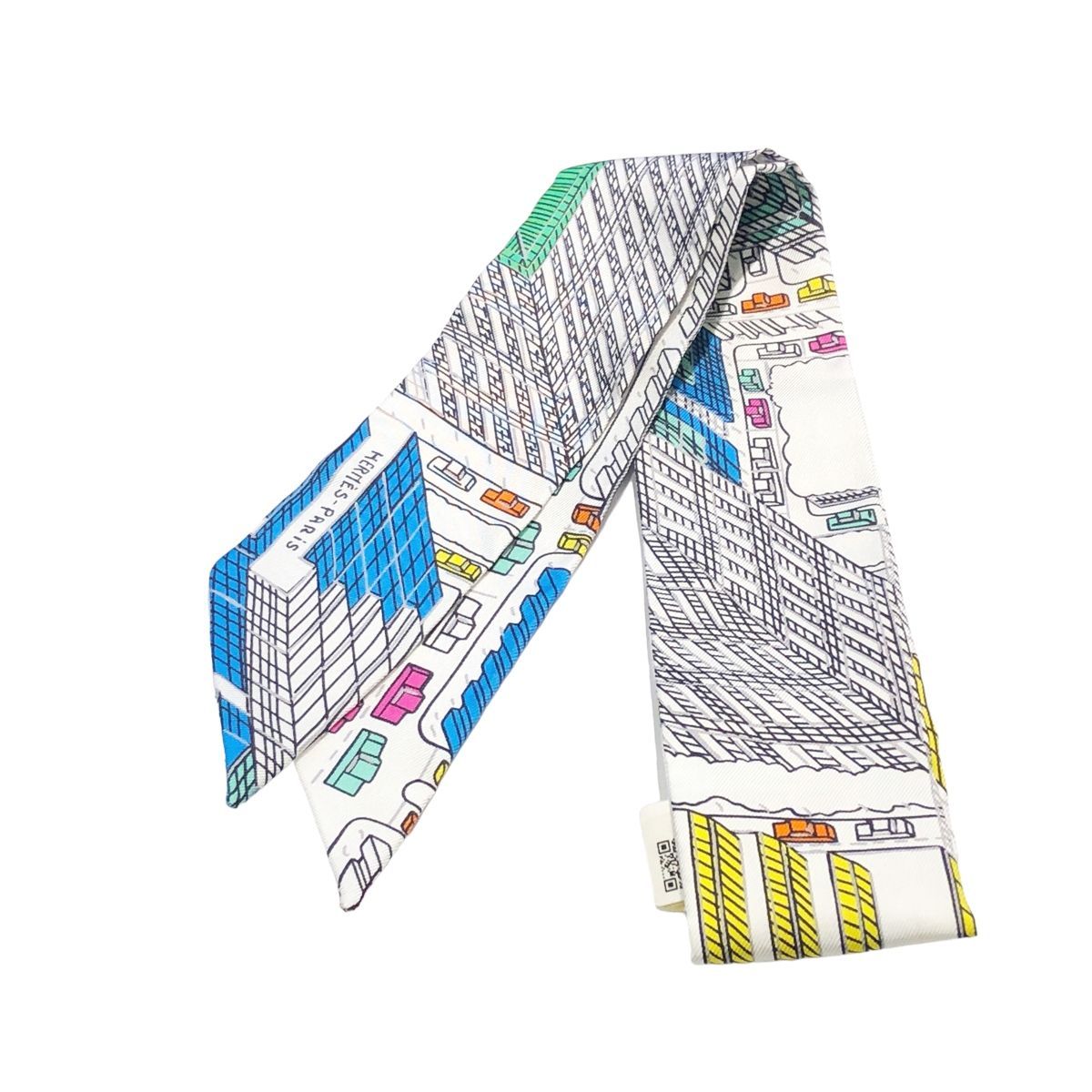 匿名配送 HERMES エルメス ツイリー PANTIN CITY 063969S マルチカラー スカーフ 23047339DS 手作りの